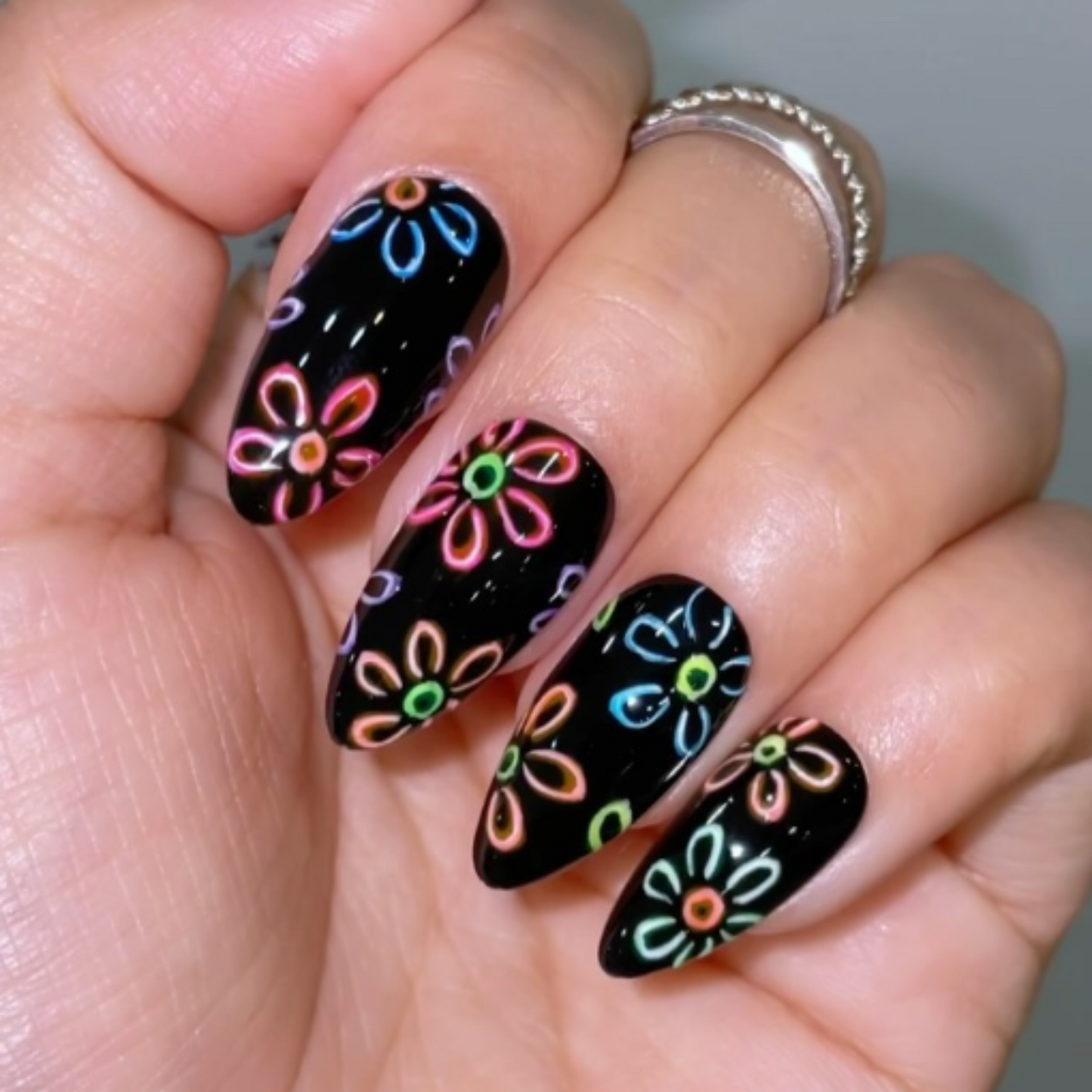 Neon Flowers