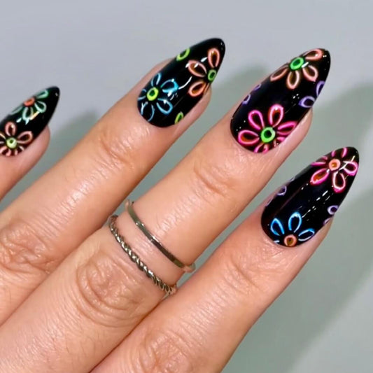 Neon Flowers
